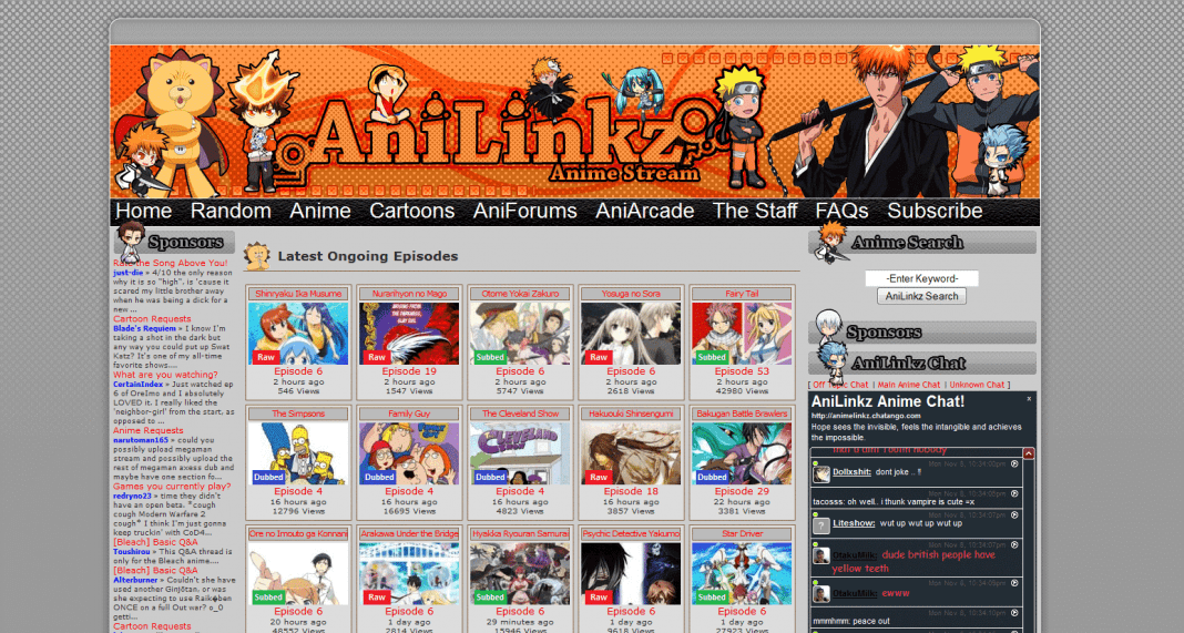 Anilinkz Alternatives: 16 Sites to Watch Anime Online Free - TechFandu