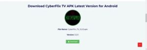 Cyberflix TV Apk for Android