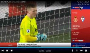 sky sports on Kodi