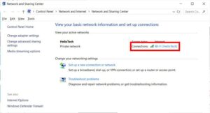 Wifi Password On Windows 10