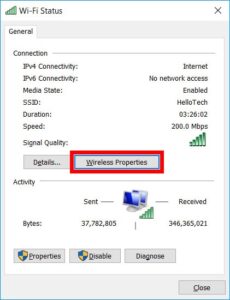 Wifi Password On Windows 10