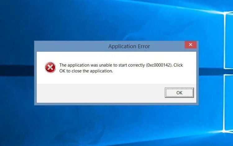 Error 0xc0000142