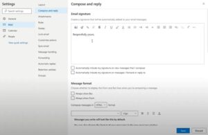Add-Signature-on-Outlook-365