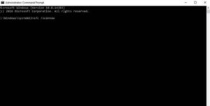 Run the System File Checker
