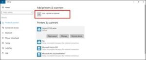 rinter Connections on Windows