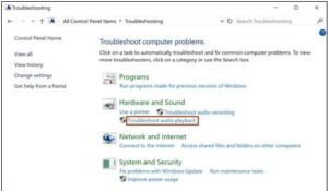 Troubleshooting