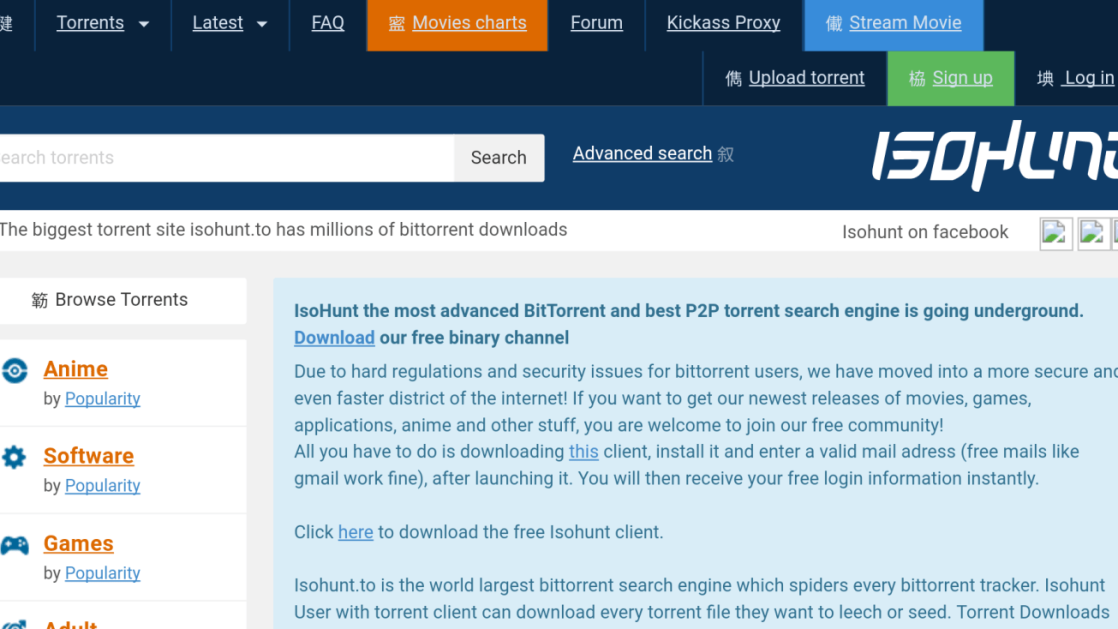 Best 10 Sites like Isohunt in 2020 | Isohunt Alternatives - TechFandu