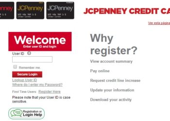 jcp credit card login