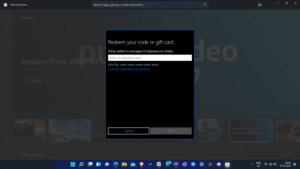 Microsoft Redeem