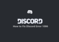 Discord Error 1006