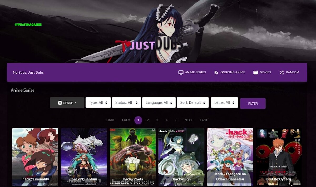 18 JustDubs Alternatives to Watch English Dubbed Anime - TechFandu