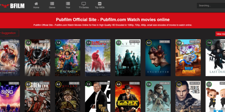 Is Pubfilm Down? 18 Pubfilm Alternatives to Watch Movies - TechFandu