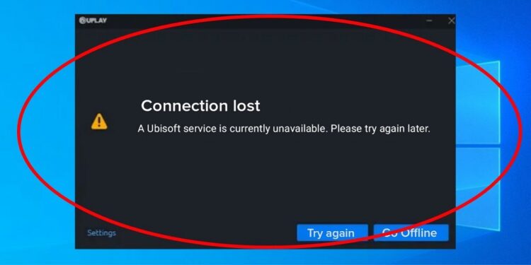 A Ubisoft Service Is Currently Unavailable