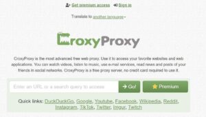 CroxyProxy